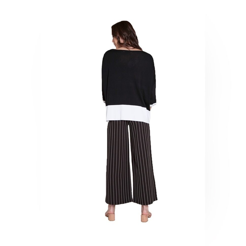Patrizia Luca Knit Contrast Cardigan - Picture 2 of 12